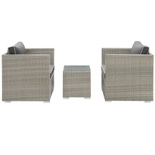 Load image into Gallery viewer, Repose 3 Piece Outdoor Patio Sectional Set by Modway
