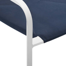 Load image into Gallery viewer, Raleigh Stackable Outdoor Patio Aluminum Dining Armchair by Modway
