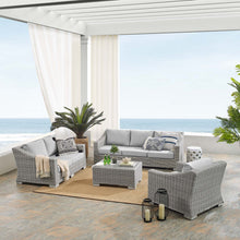 Load image into Gallery viewer, Conway 4-Piece Sunbrella¨ Outdoor Patio Wicker Rattan Furniture Set by Modway
