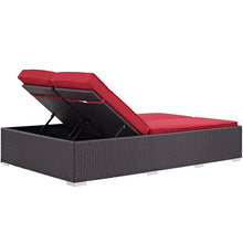Load image into Gallery viewer, Convene Double Outdoor Patio Chaise by Modway
