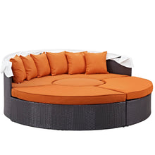 Load image into Gallery viewer, Quest Outdoor Patio Wicker Rattan Canopy Sectional Daybed by Modway
