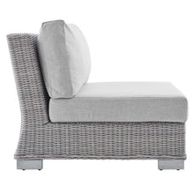 Load image into Gallery viewer, Conway Sunbrella¨ 9-Piece Sectional Sofa Set in Light Gray Gray
