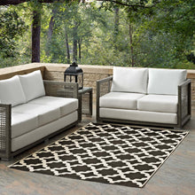 Load image into Gallery viewer, Cerelia Moroccan Trellis Indoor and Outdoor 5x8 Area Rug by Modway
