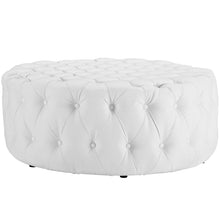 Load image into Gallery viewer, Amour Upholstered Vinyl Ottoman by Modway

