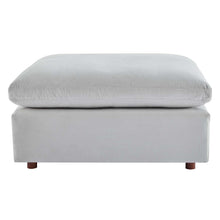 Load image into Gallery viewer, Commix Down Filled Overstuffed Performance Velvet Ottoman by Modway
