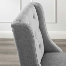 Load image into Gallery viewer, Baronet Tufted Button Upholstered Fabric Bar Stool by Modway
