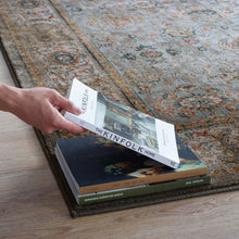 Load image into Gallery viewer, Hisa Distressed Vintage Floral Lattice 5x8 Area Rug by Modway
