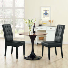 Load image into Gallery viewer, Confer Vinyl Dining Side Chair Set of 2 by Modway
