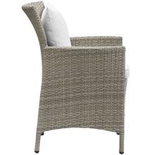 Load image into Gallery viewer, Conduit Outdoor Patio Wicker Rattan Dining Armchair by Modway
