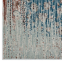Load image into Gallery viewer, Hesper Distressed Contemporary Floral Lattice 8x10 Area Rug by Modway
