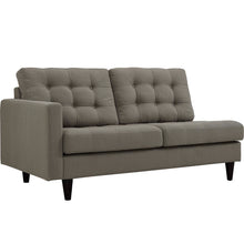Load image into Gallery viewer, Empress Left-Facing Upholstered Fabric Loveseat by Modway
