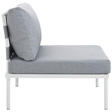 Load image into Gallery viewer, Harmony Armless Outdoor Patio Aluminum Chair by Modway
