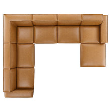 Load image into Gallery viewer, Restore 7-Piece Vegan Leather Sectional Sofa by Modway
