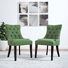 Load image into Gallery viewer, Regent Fabric Dining Side Chair Set of 2 by Modway
