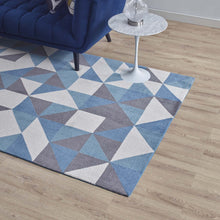 Load image into Gallery viewer, Kahula Geometric Triangle Mosaic 8x10 Area Rug by Modway
