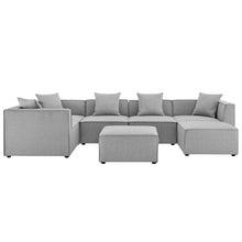 Load image into Gallery viewer, Saybrook 7-Piece Outdoor Patio Upholstered Sectional Sofa by Modway
