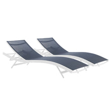 Load image into Gallery viewer, Glimpse Outdoor Patio Mesh Chaise Lounge Set of 2 by Modway
