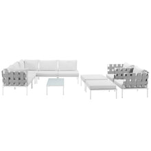 Load image into Gallery viewer, Harmony 10 Piece Outdoor Patio Aluminum Sectional Sofa Set by Modway
