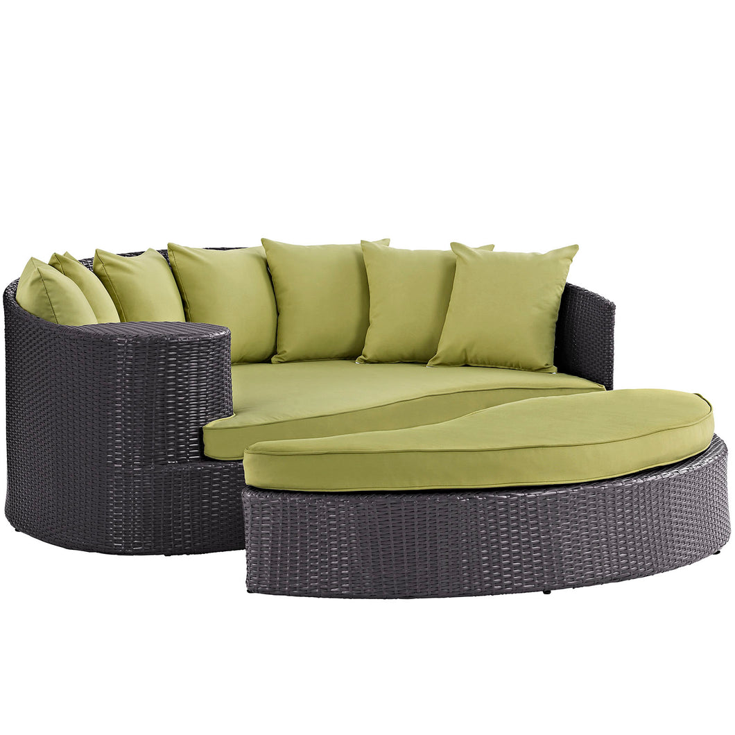 Taiji Outdoor Patio Wicker Daybed by Modway