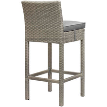Load image into Gallery viewer, Conduit Outdoor Patio Wicker Rattan Bar Stool Set of 2 by Modway
