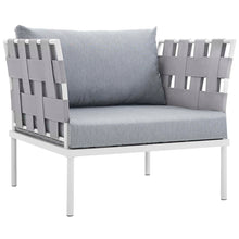 Load image into Gallery viewer, Harmony 6 Piece Outdoor Patio Aluminum Sectional Sofa Set by Modway
