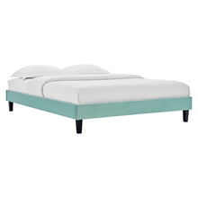 Load image into Gallery viewer, Reign Performance Velvet Queen Platform Bed Frame by Modway

