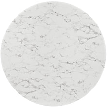 Load image into Gallery viewer, Lippa 60&quot; Round Faux Marble Dining Table with Tripod Base by Modway
