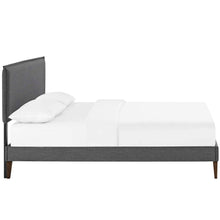 Load image into Gallery viewer, Amaris Queen Platform Bed with Squared Tapered Legs
