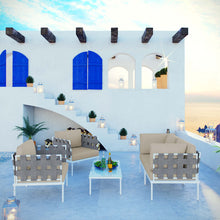 Load image into Gallery viewer, Harmony 5Piece Outdoor Patio Aluminum Sectional Sofa Set by Modway
