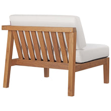 Load image into Gallery viewer, Bayport Outdoor Patio Teak Wood 2-Seater Loveseat by Modway
