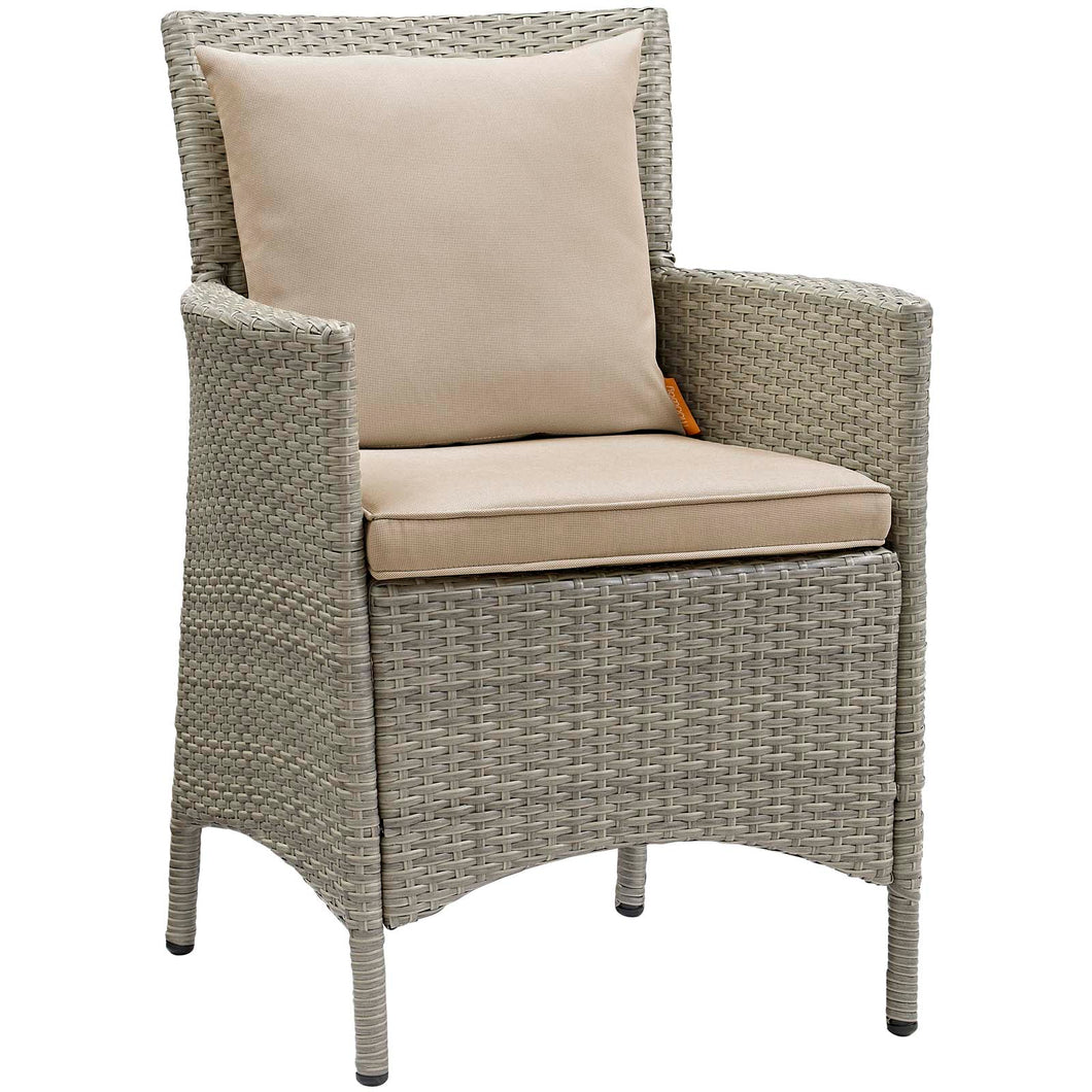 Conduit Outdoor Patio Wicker Rattan Dining Armchair by Modway