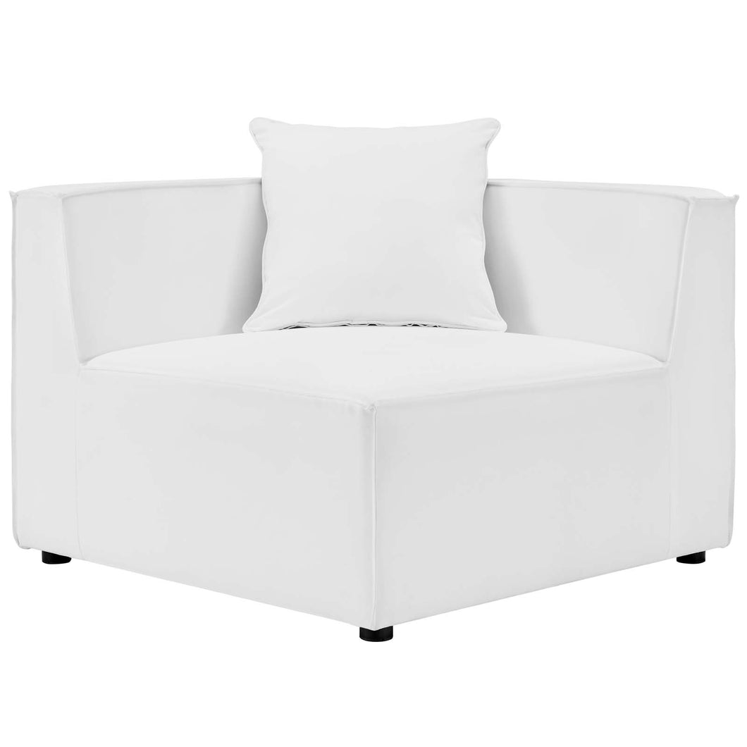 Saybrook Outdoor Patio Upholstered Sectional Sofa Corner Chair by Modway