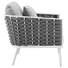 Load image into Gallery viewer, Stance 3 Piece Outdoor Patio Aluminum Sectional Sofa Set by Modway
