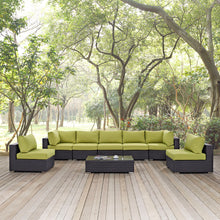 Load image into Gallery viewer, Convene 8 Piece Outdoor Patio Sectional Set by Modway
