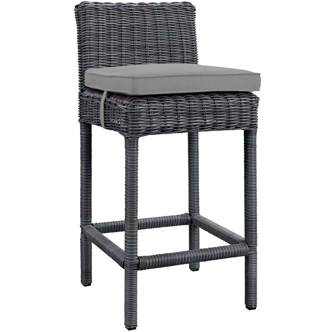 Summon Outdoor Patio Sunbrella¨ Bar Stool by Modway