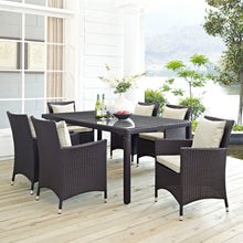 Load image into Gallery viewer, Convene 7 Piece Outdoor Patio Dining Set by Modway
