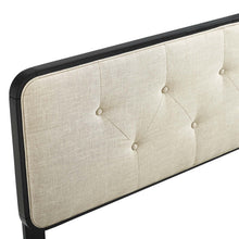 Load image into Gallery viewer, Collins Tufted Fabric and Wood Full Headboard by Modway
