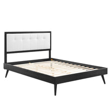 Load image into Gallery viewer, Willow Wood Full Platform Bed With Splayed Legs by Modway
