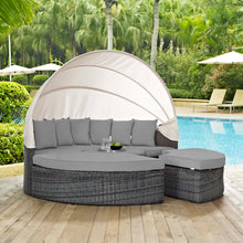 Load image into Gallery viewer, Summon Canopy Outdoor Patio Sunbrella¨ Daybed by Modway
