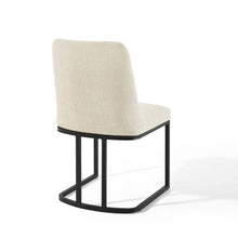 Load image into Gallery viewer, Amplify Sled Base Upholstered Fabric Dining Side Chair by Modway
