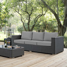 Load image into Gallery viewer, Sojourn Outdoor Patio Sunbrella¨ Sofa by Modway
