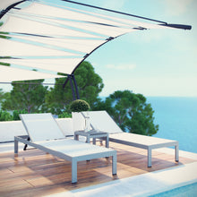 Load image into Gallery viewer, Shore 3 Piece Outdoor Patio Aluminum Set by Modway
