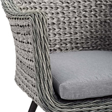 Load image into Gallery viewer, Endeavor Outdoor Patio Wicker Rattan Dining Armchair by Modway
