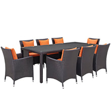 Load image into Gallery viewer, Convene 9 Piece Outdoor Patio Dining Set by Modway
