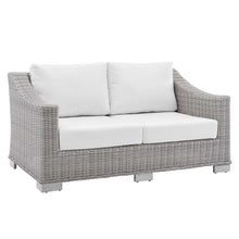 Load image into Gallery viewer, Conway Sunbrella¨ Outdoor Patio Wicker Rattan Loveseat by Modway
