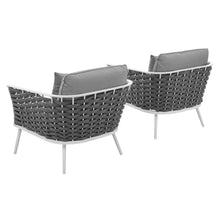 Load image into Gallery viewer, Stance Outdoor Patio Aluminum Armchair Set of 2 by Modway
