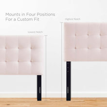 Load image into Gallery viewer, Lily Biscuit Tufted Performance Velvet Twin Headboard by Modway
