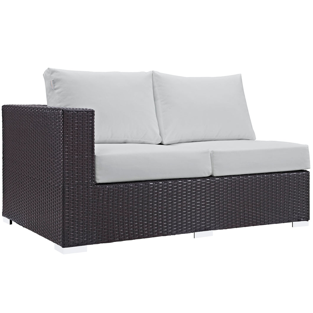 Convene Outdoor Patio Left Arm Loveseat by Modway