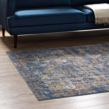 Load image into Gallery viewer, Minu Distressed Floral Lattice 5x8 Area Rug by Modway
