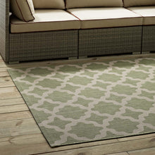 Load image into Gallery viewer, Cerelia Moroccan Trellis Indoor and Outdoor 5x8 Area Rug by Modway
